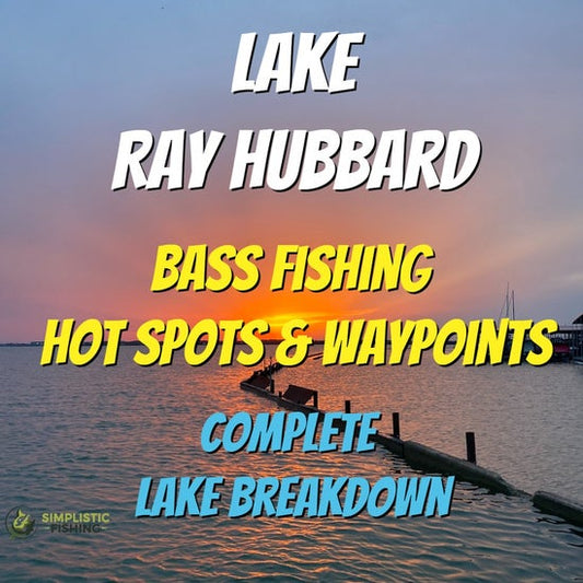 Ray Hubbard Lake Breakdown - Bass Fishing Hot Spots & Waypoints