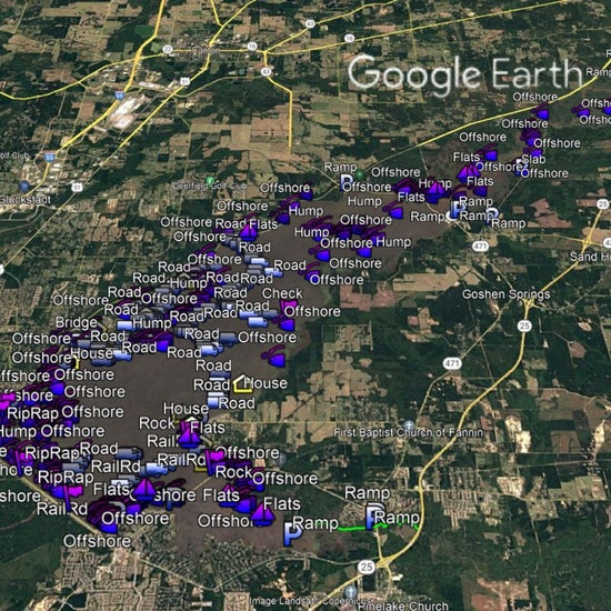 Ross R. Barnett Lake Breakdown - Bass Fishing Hot Spots & Waypoints