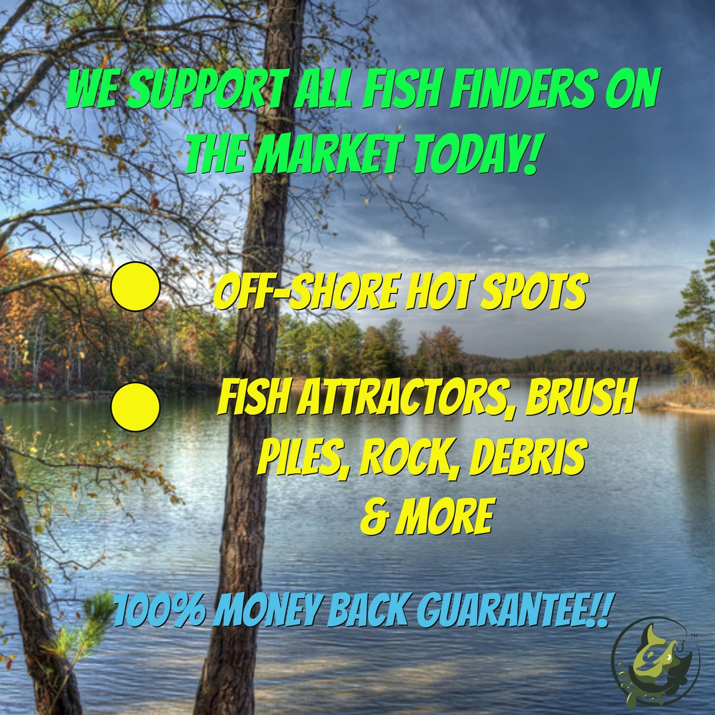 Richard B. Russell - Lake Breakdown - Bass Fishing Hot Spots & Waypoints
