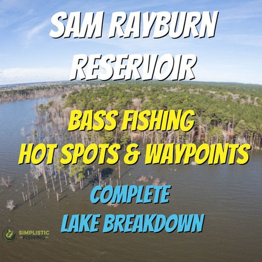 Sam Rayburn Lake Breakdown - Bass Fishing Hot Spots & Waypoints