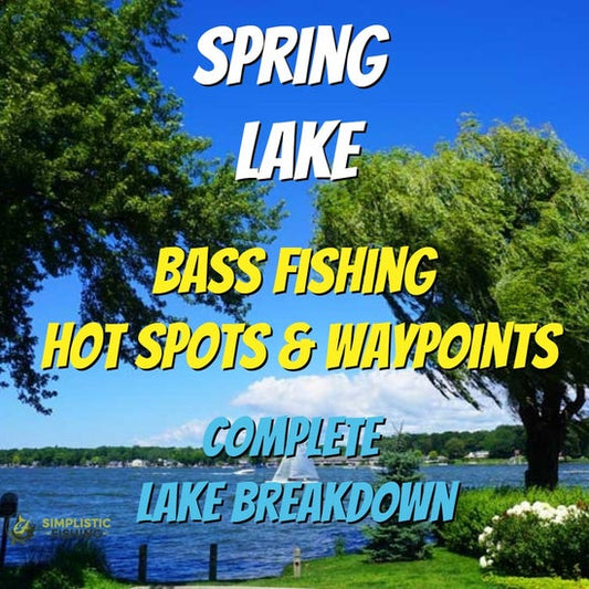 Spring Lake Breakdown - Bass Fishing Hot Spots & Waypoints