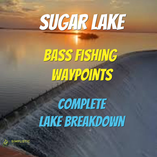Sugar Lake Breakdown - Bass Fishing Hot Spots & Waypoints