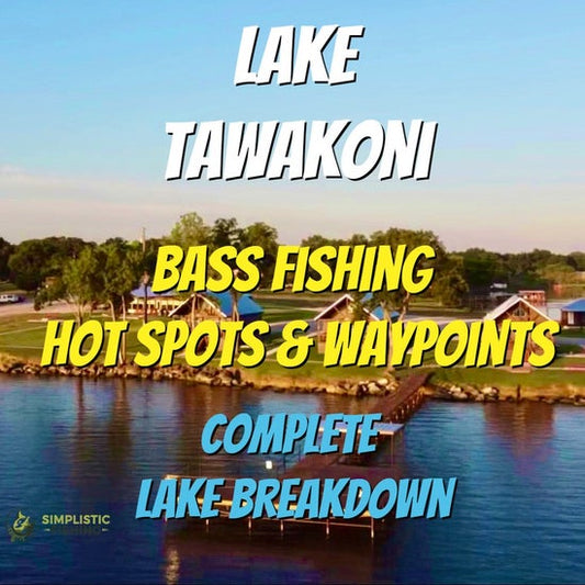 Tawakoni Lake Breakdown - Bass Fishing Hot Spots & Waypoints