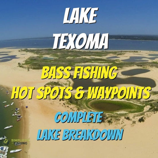Texoma Lake Breakdown - Bass Fishing Hot Spots & Waypoints