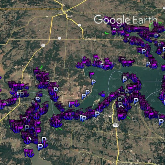 Texoma Lake Breakdown - Bass Fishing Hot Spots & Waypoints