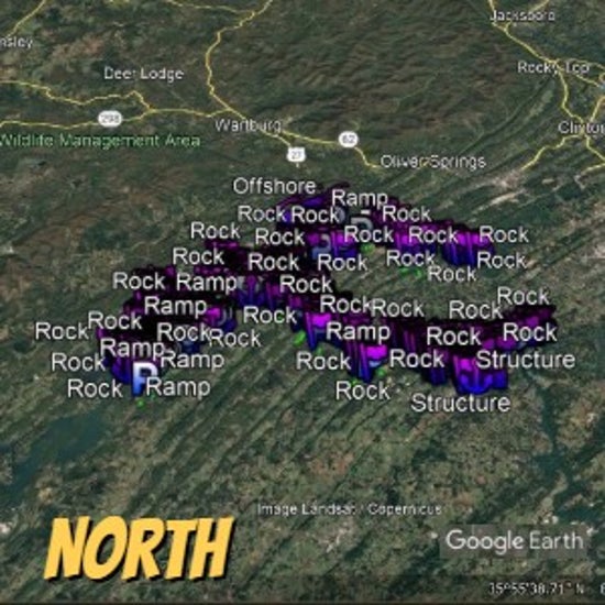 Watts Barr Lake Breakdown - Bass Fishing Hot Spots & Waypoints