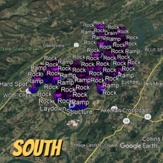 Watts Barr Lake Breakdown - Bass Fishing Hot Spots & Waypoints