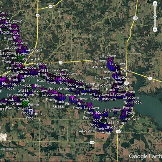 Wilson Lake Breakdown - Bass Fishing Hot Spots & Waypoints
