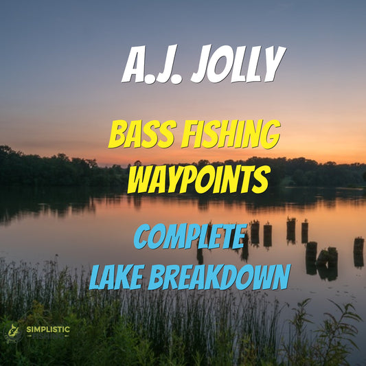 A.J. Jolly Lake Breakdown - Bass Fishing Hot Spots & Waypoints