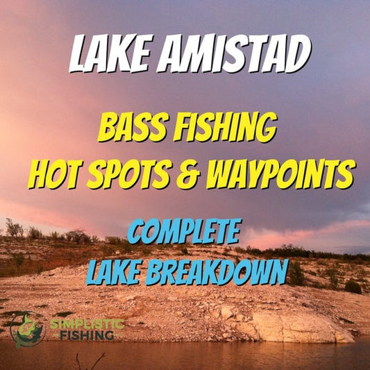Amistad Lake Breakdown - Bass Fishing Hot Spots & Waypoints