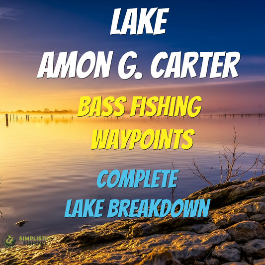 Ammon G. Carter Lake Breakdown - Bass Fishing Hot Spots & Waypoints