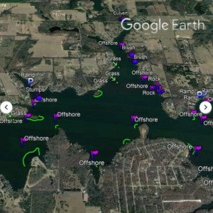 Athens Lake Breakdown - Bass Fishing Hot Spots & Waypoints