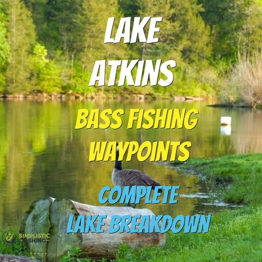 Atkins Lake Breakdown - Bass Fishing Hot Spots & Waypoints