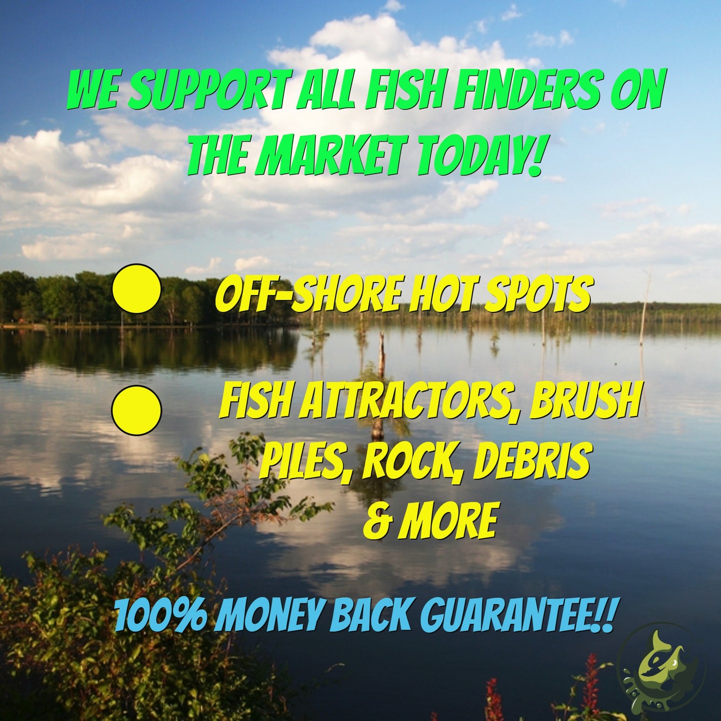 Barnett Lake Breakdown - Bass Fishing Hot Spots & Waypoints