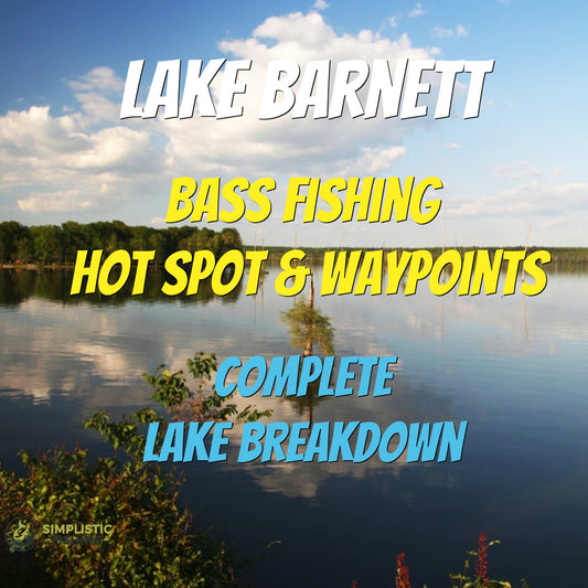 Barnett Lake Breakdown - Bass Fishing Hot Spots & Waypoints