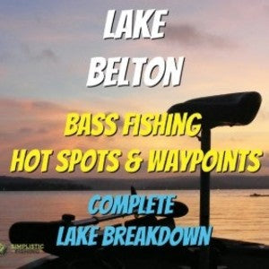 Belton Lake Breakdown - Bass Fishing Hot Spots & Waypoints