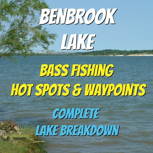 Benbrook Lake Breakdown - Bass Fishing Hot Spots & Waypoints