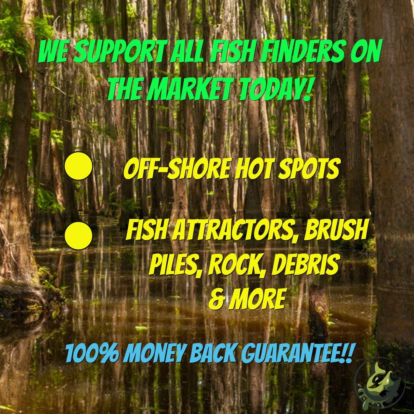 Bistineau Lake Breakdown - Bass Fishing Hot Spots & Waypoints