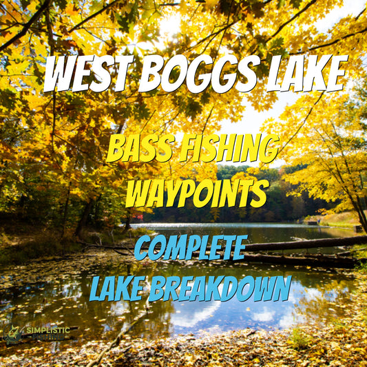 West Boggs Lake Breakdown - Bass Fishing Hot Spots & Waypoints
