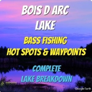 Bois D Arc Lake Breakdown - Bass Fishing Hot Spots & Waypoints