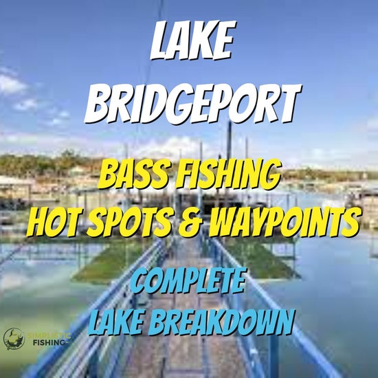 Bridgeport Lake Breakdown - Bass Fishing Hot Spots & Waypoints