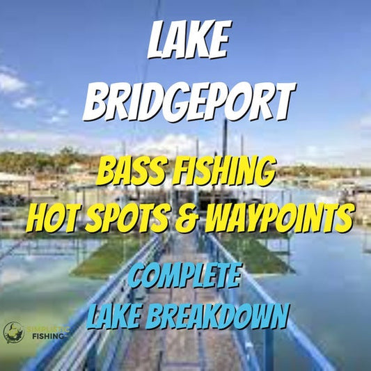 Bridgeport Lake Breakdown - Bass Fishing Hot Spots & Waypoints