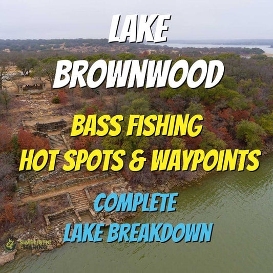 Brownwood Lake Breakdown - Bass Fishing Hot Spots & Waypoints