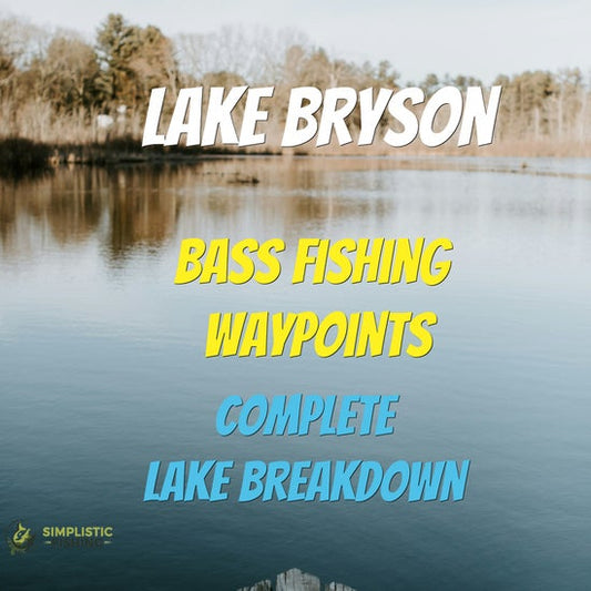 Bryson Lake Breakdown - Bass Fishing Hot Spots & Waypoints