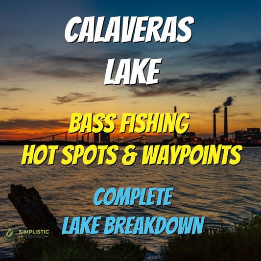 Calaveras Lake Breakdown - Bass Fishing Hot Spots & Waypoints