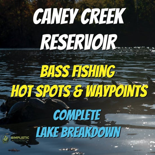 Caney Creek Lake Breakdown - Bass Fishing Hot Spots & Waypoints