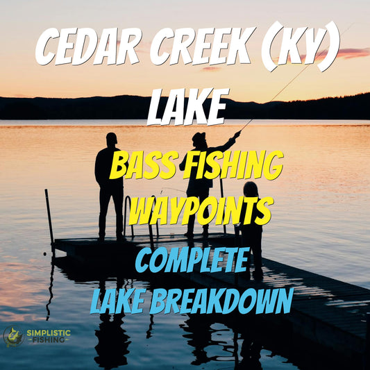 Cedar Creek Kentucky Lake Breakdown - Bass Fishing Hot Spots & Waypoints