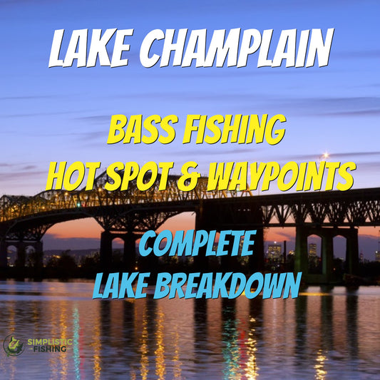 Champlain Lake Breakdown -  Bass Fishing Hot Spots & Waypoints