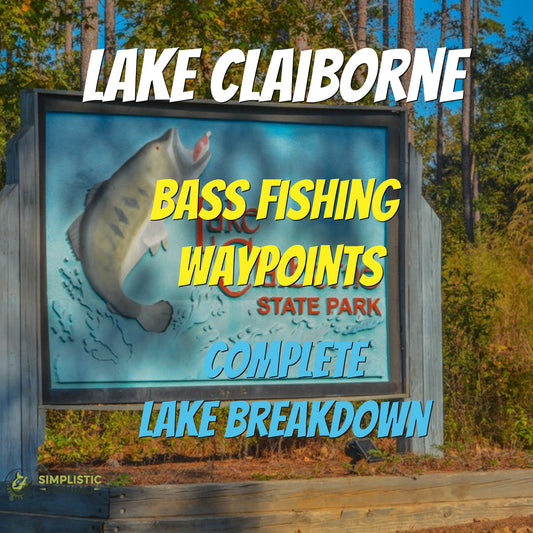 Claiborne Lake Breakdown - Bass Fishing Hot Spots & Waypoints