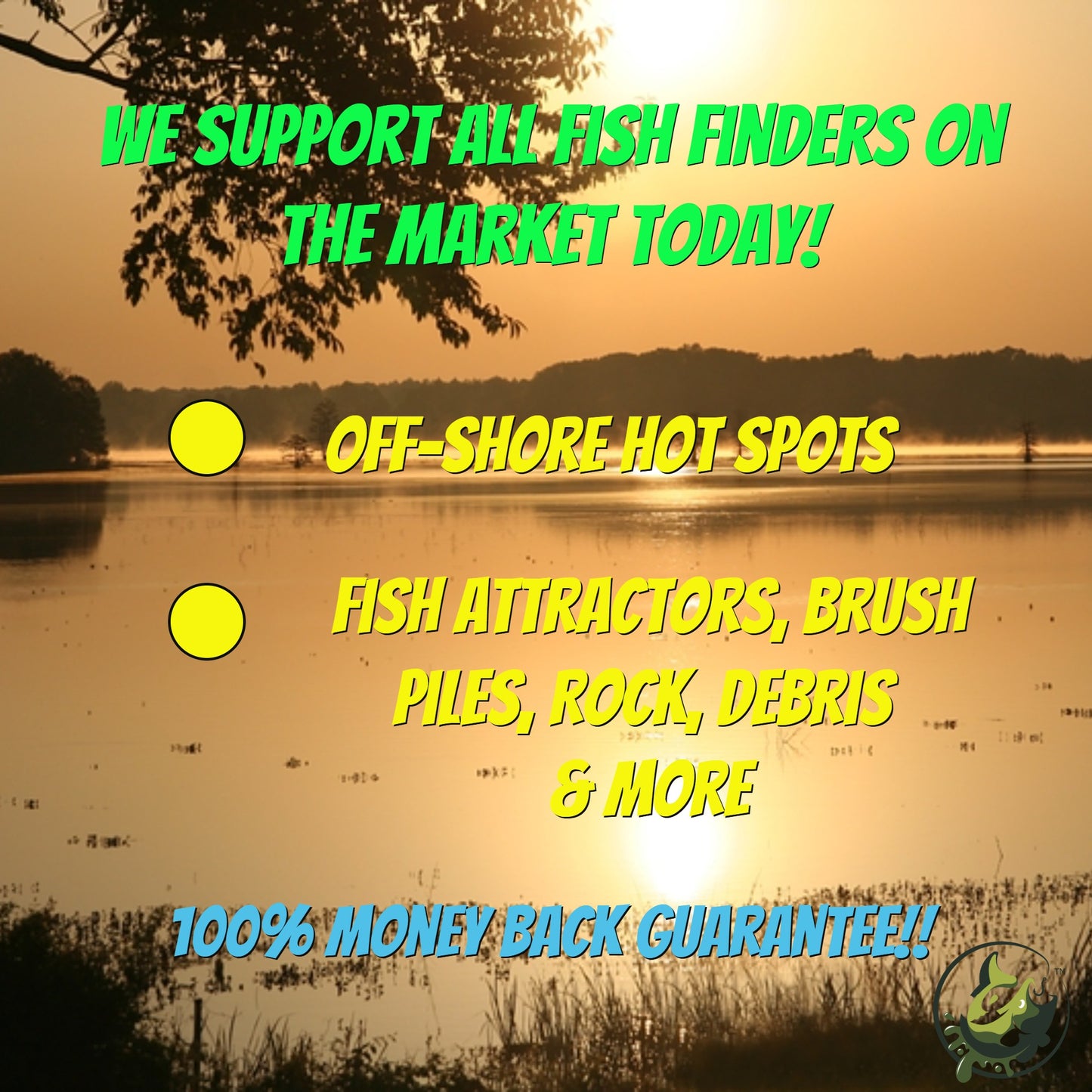 Conway Lake Breakdown - Bass Fishing Hot Spots & Waypoints