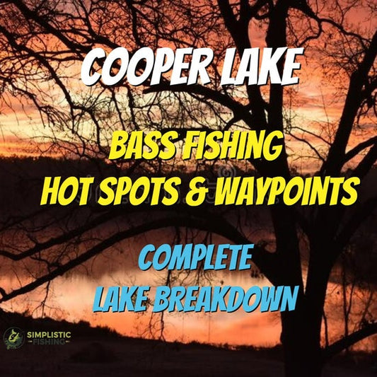 Cooper Lake Breakdown - Bass Fishing Hot Spots & Waypoints