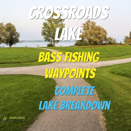Crossroads Lake Breakdown - Bass Fishing Hot Spots & Waypoints