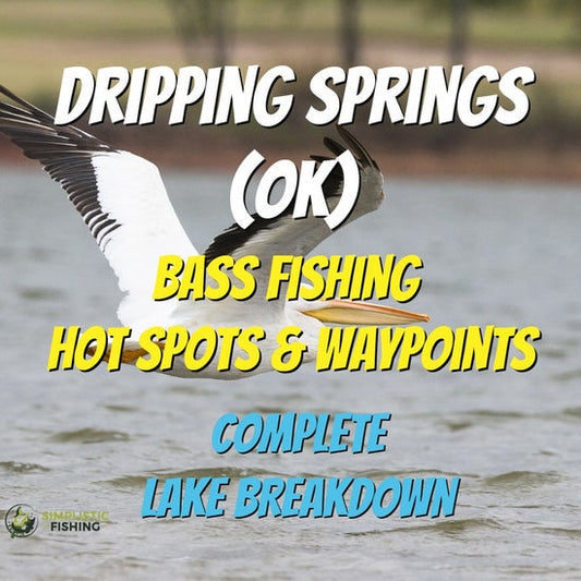 Dripping Springs Lake Breakdown - Bass Fishing Hot Spots & Waypoints
