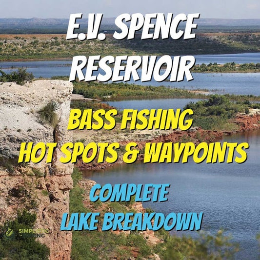 E.V. Spence Lake Breakdown - Bass Fishing Hot Spots & Waypoints