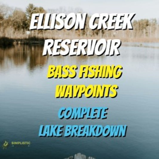 Ellison Creek Lake Breakdown - Bass Fishing Hot Spots & Waypoints