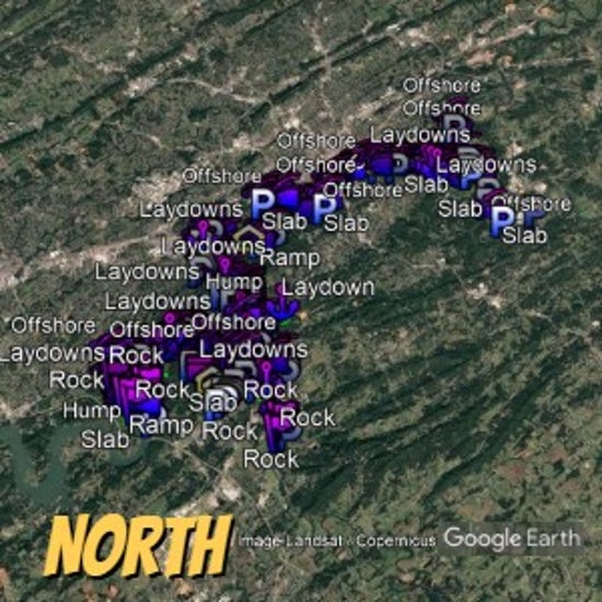 Fort Loudoun Lake Breakdown- Bass Fishing Hot Spots & Waypoints