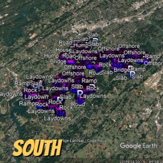 Fort Loudoun Lake Breakdown- Bass Fishing Hot Spots & Waypoints
