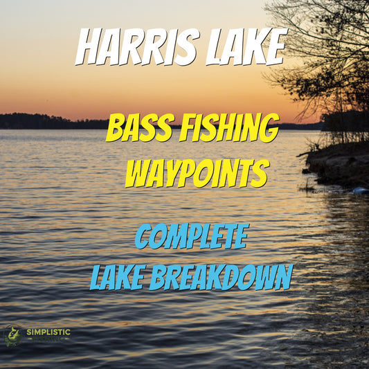 Harris Lake Breakdown - Bass Fishing Hot Spots & Waypoints