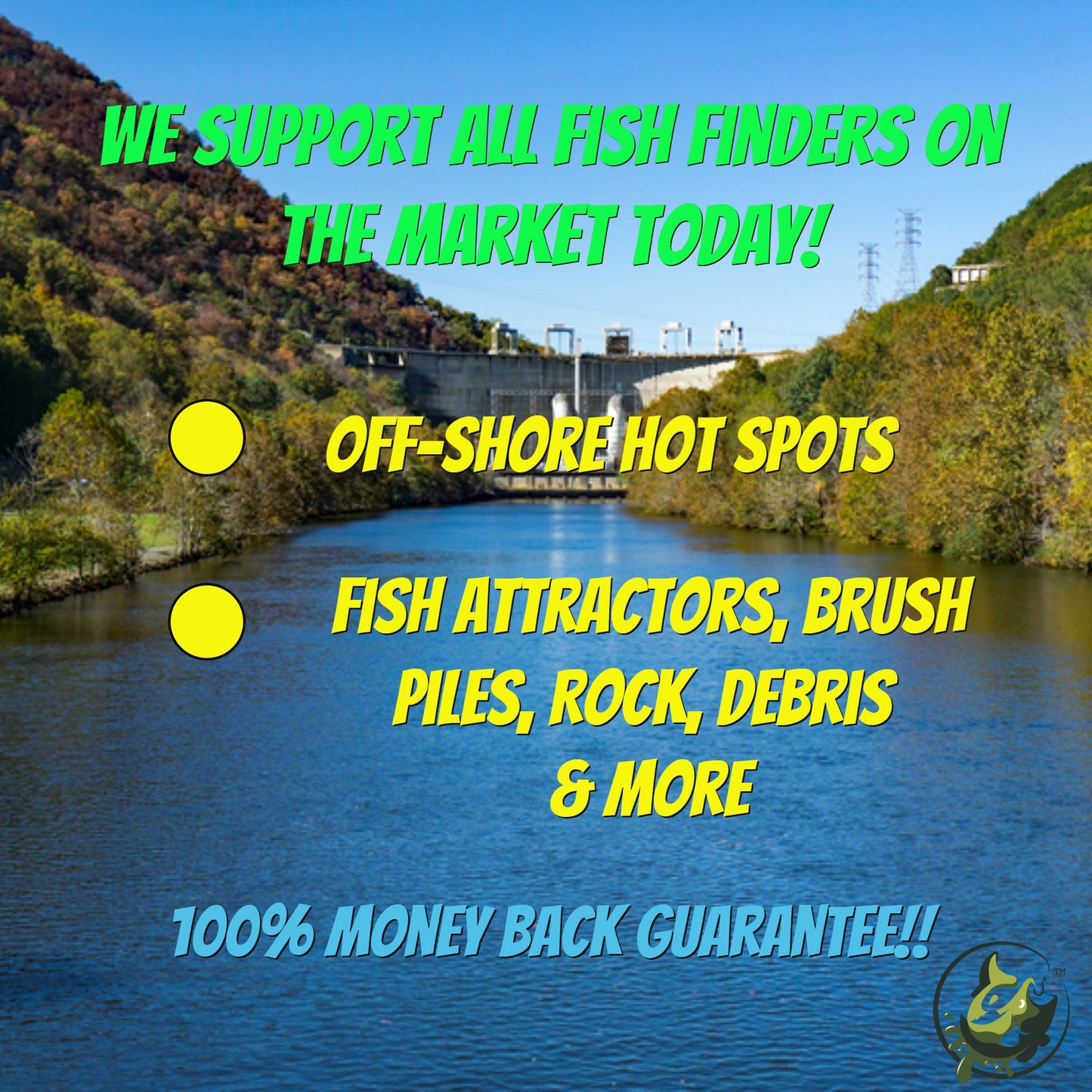 Leesville - Lake Breakdown - Bass Fishing Hot Spots & Waypoints