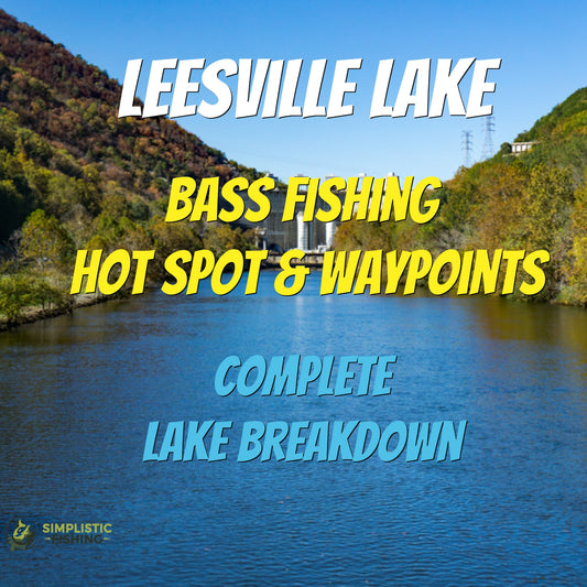 Leesville - Lake Breakdown - Bass Fishing Hot Spots & Waypoints