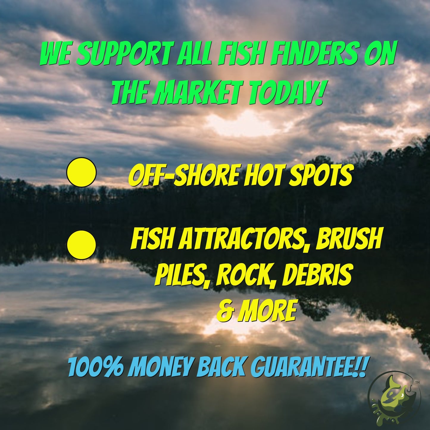 Hickory Log Creek Reservoir Breakdown - Bass Fishing Hot Spots & Waypoints