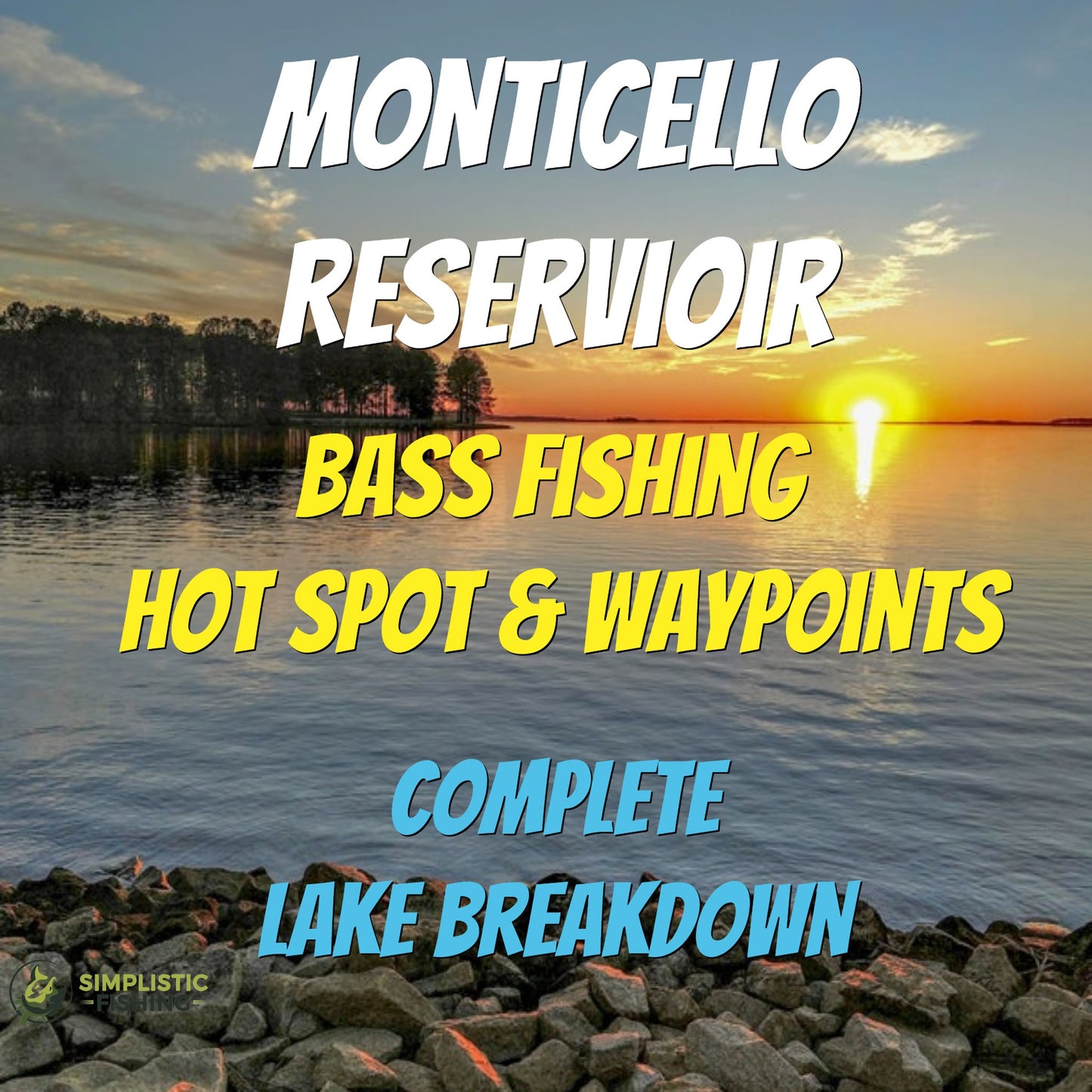 Monticello Reservoir Breakdown - Bass Fishing Hot Spots & Waypoints