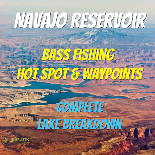 Navajo Lake Breakdown - Bass Fishing Hot Spot & Waypoints