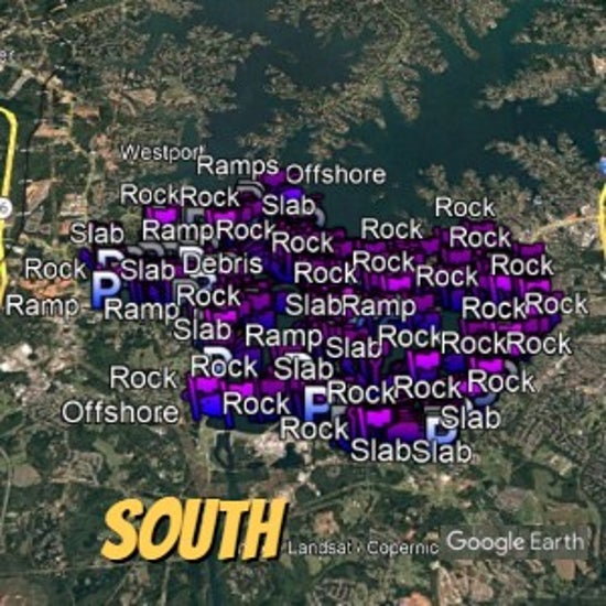 Norman Lake Breakdown - Bass Fishing Hot Spots & Waypoints