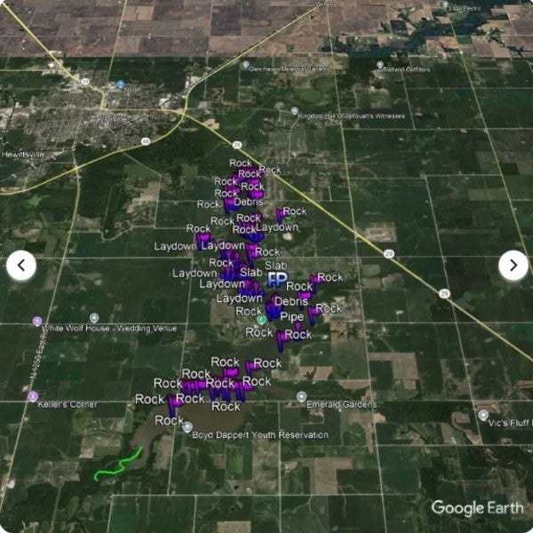 Taylorville Lake Breakdown - Bass Fishing Hot Spots and Waypoints