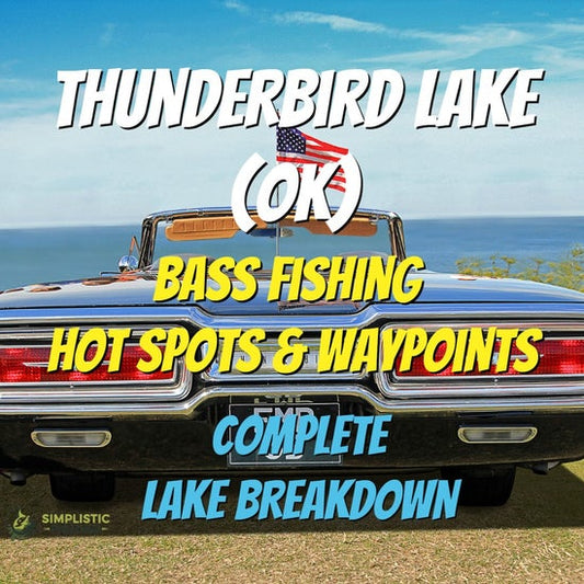 Thunderbird Lake Breakdown - Bass Fishing Hot Spots & Waypoints